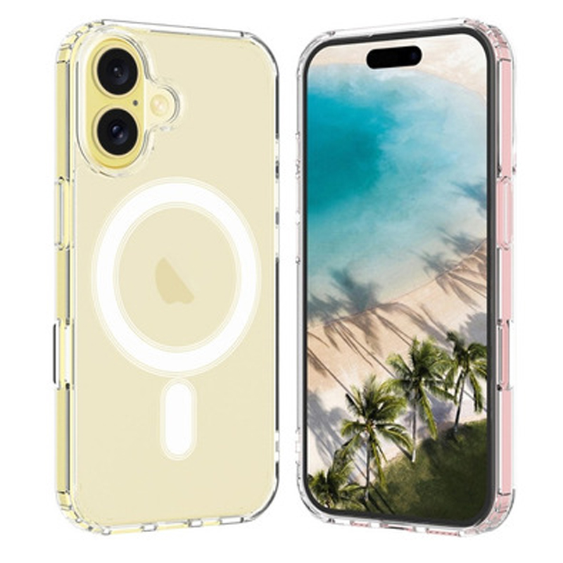 CASE MAGSAFE IPHONE 17 - TRASPARENTE - 1