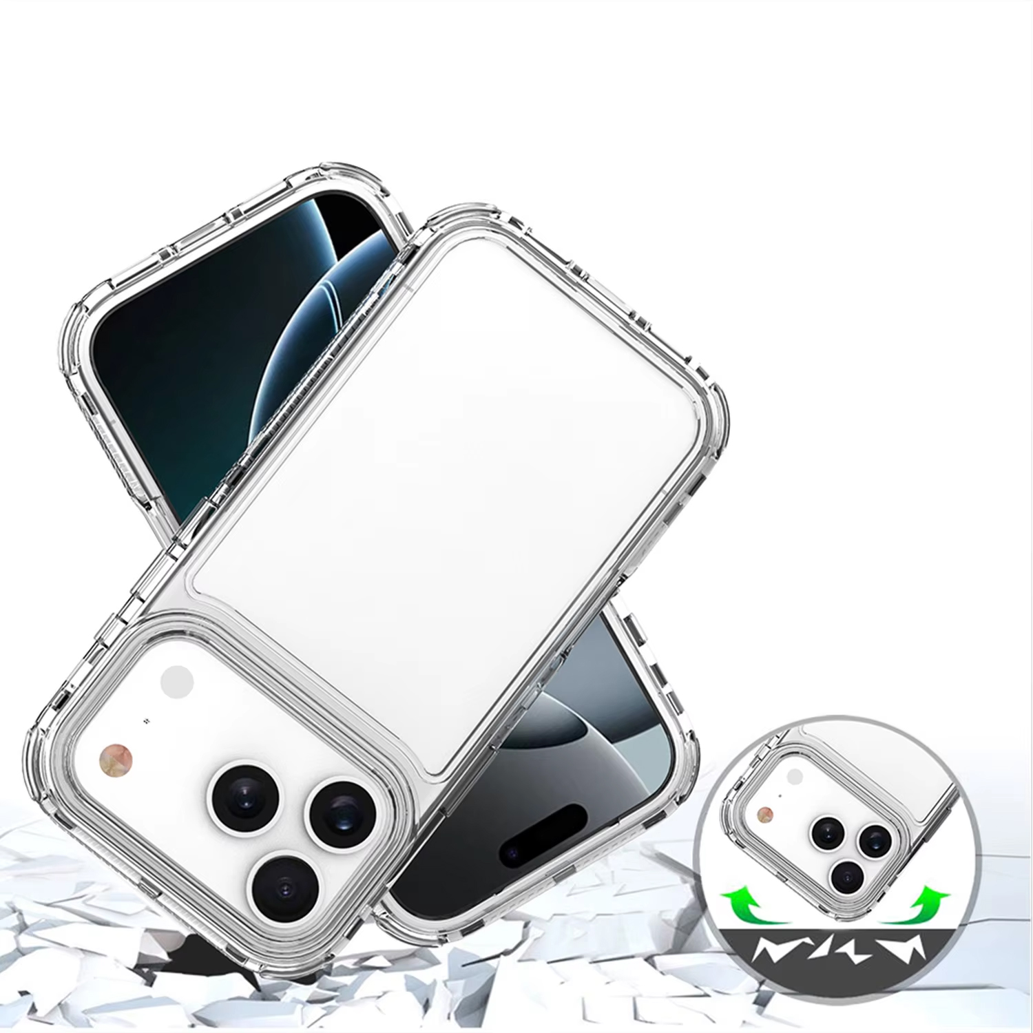 CASE FUNDA IPHONE 17 PRO - ANTISCHOCK - 360 - 2