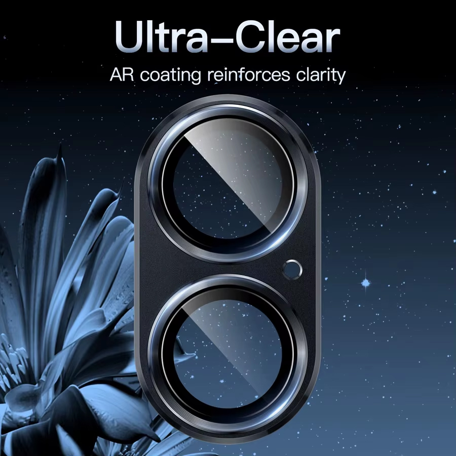 PROTECTOR DE CAMARA IPHONE 17 - NEGRO - 2