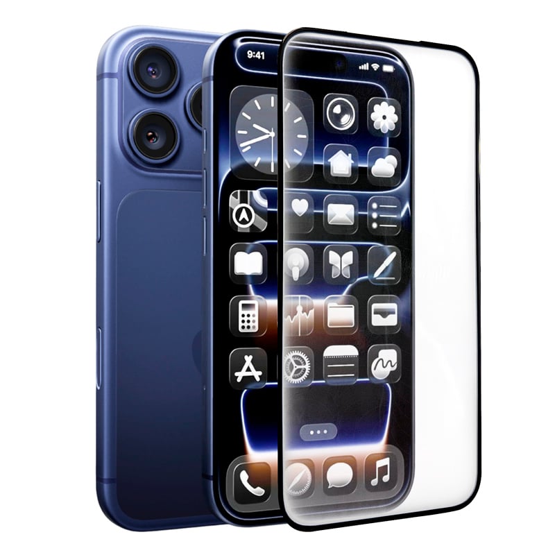MICA DE VIDRIO TEMPLADO PARA IPHONE 17 PRO - 1