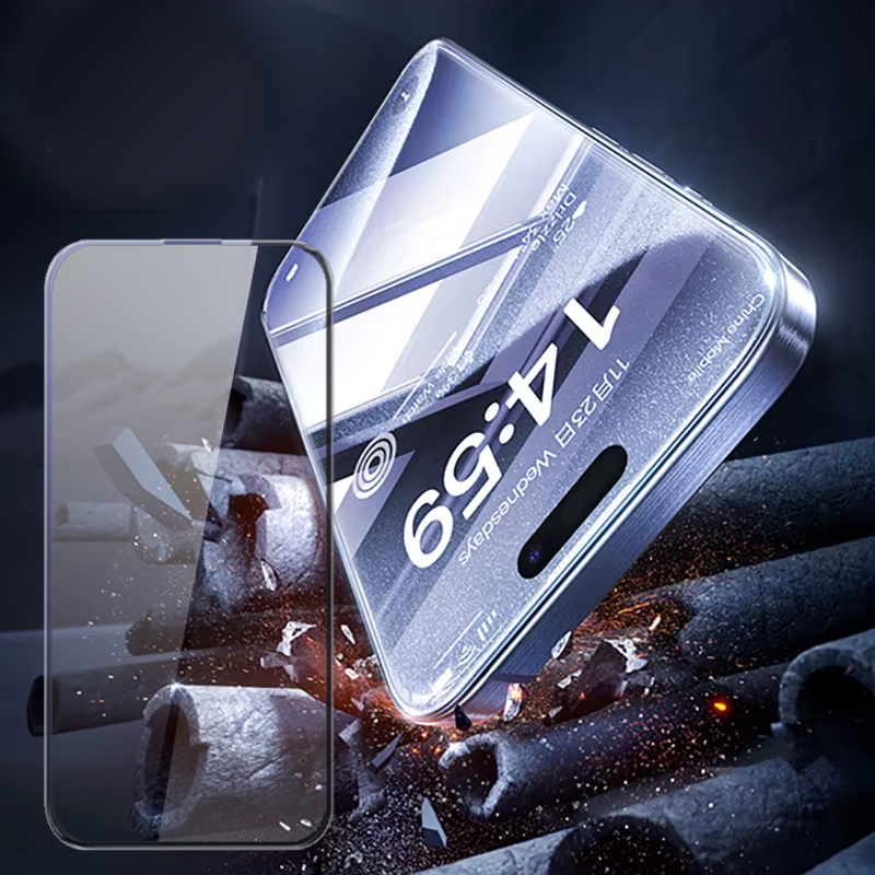 MICA DE VIDRIO TEMPLADO PARA IPHONE 17 PRO - 3