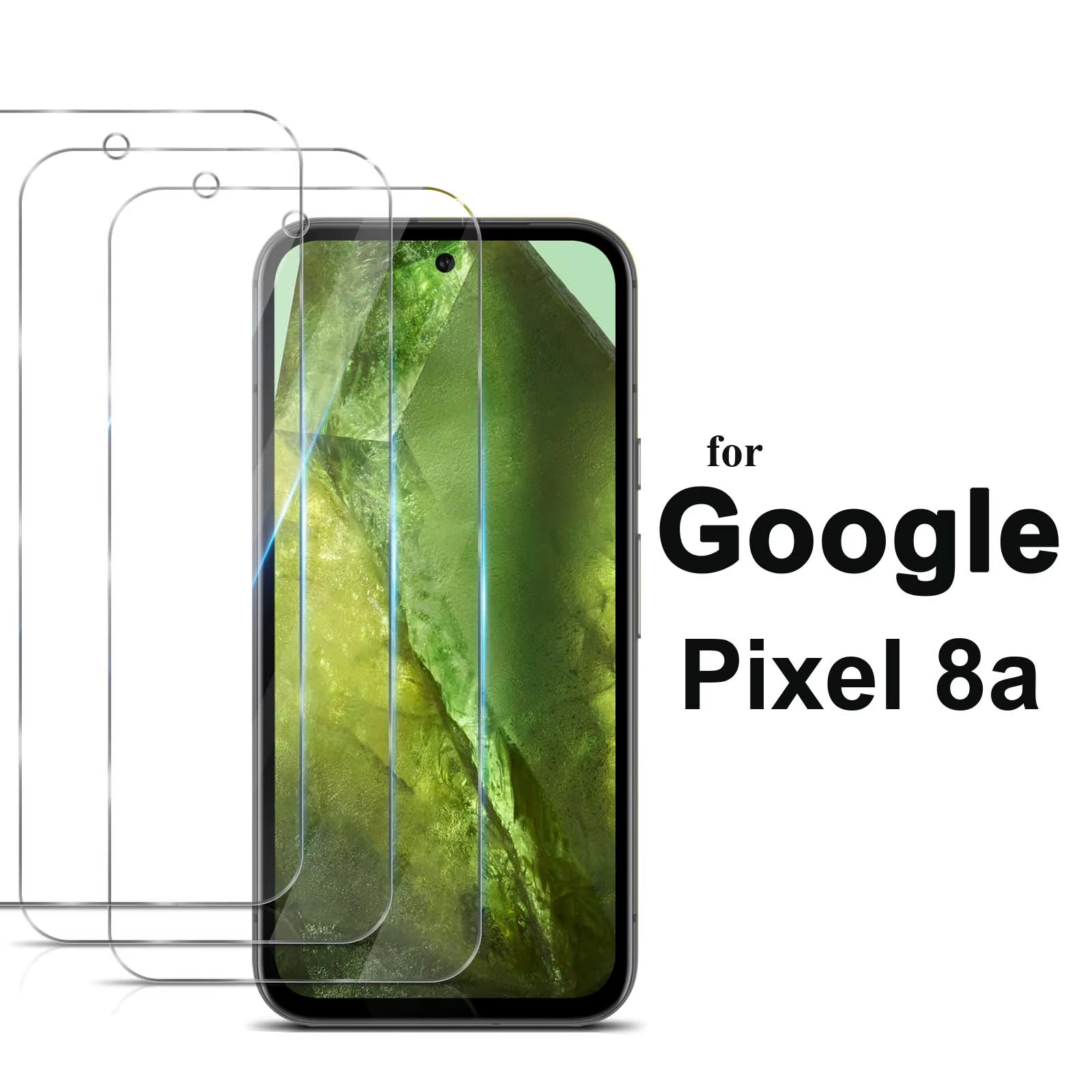 MICA DE VIDRIO GOOGLE PIXEL 8A TRANSPARENTE - 1