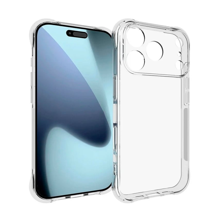CASE FUNDA IPHONE 17 PRO MAX TRANSPARENTE - 1
