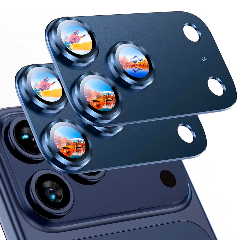 PROTECTOR DE CAMARA IPHONE 17 PRO MAX  BLUE - 1