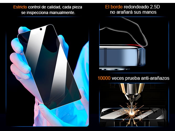 MICA DE VIDRIO ANTIESPIA IPHONE 17 PRO - 1