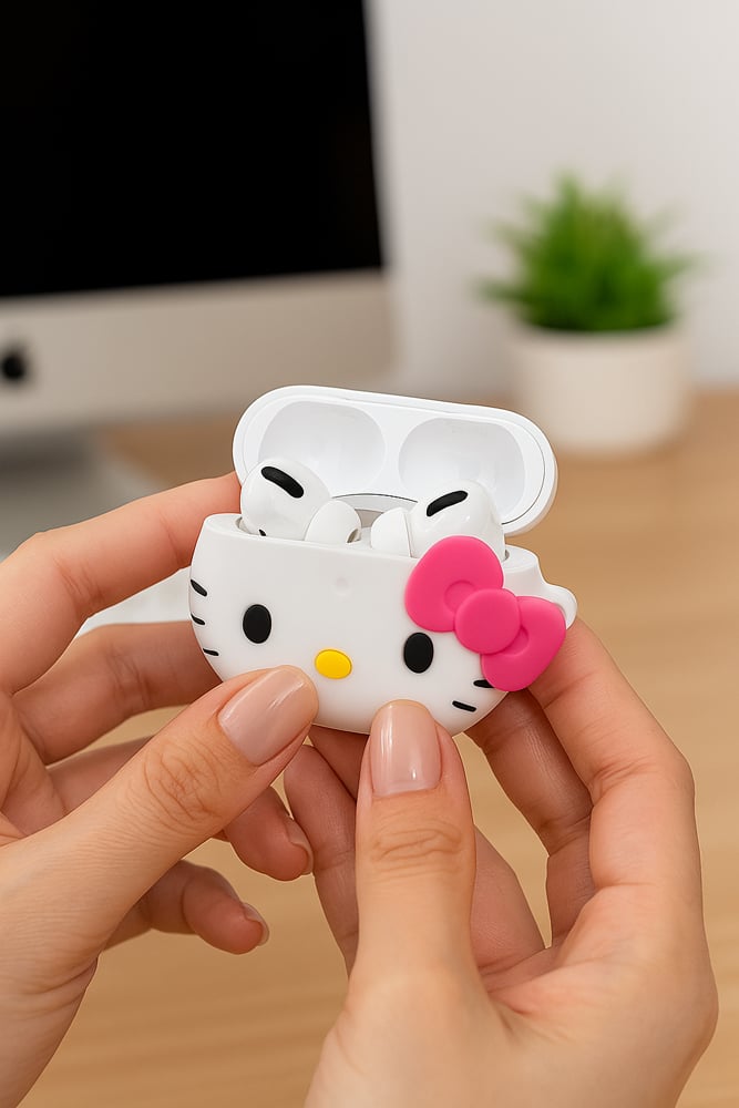 CASE FUNDA HELLO KITTY AIRPODS PRO 2da GENERAC - 1
