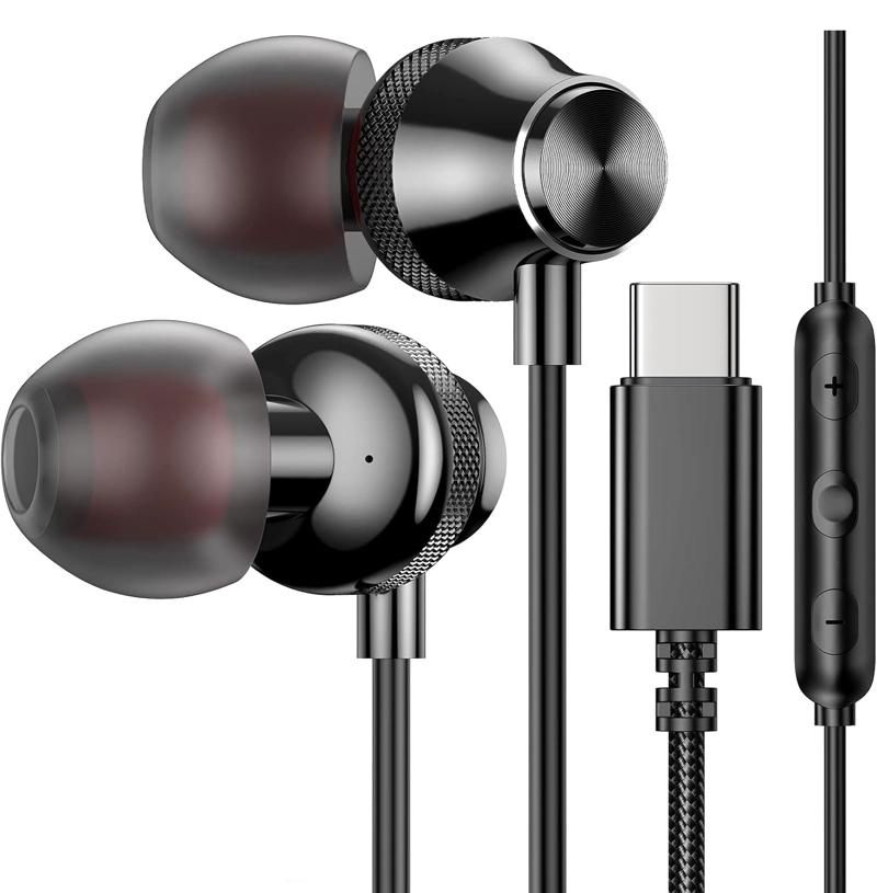 AUDIFONO AURICULAR TIPO C PARA ANDROID Y IPHONE - 1
