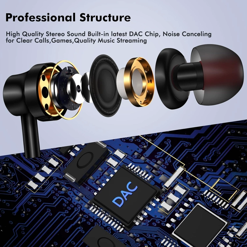 AUDIFONO AURICULAR TIPO C PARA ANDROID Y IPHONE - 2