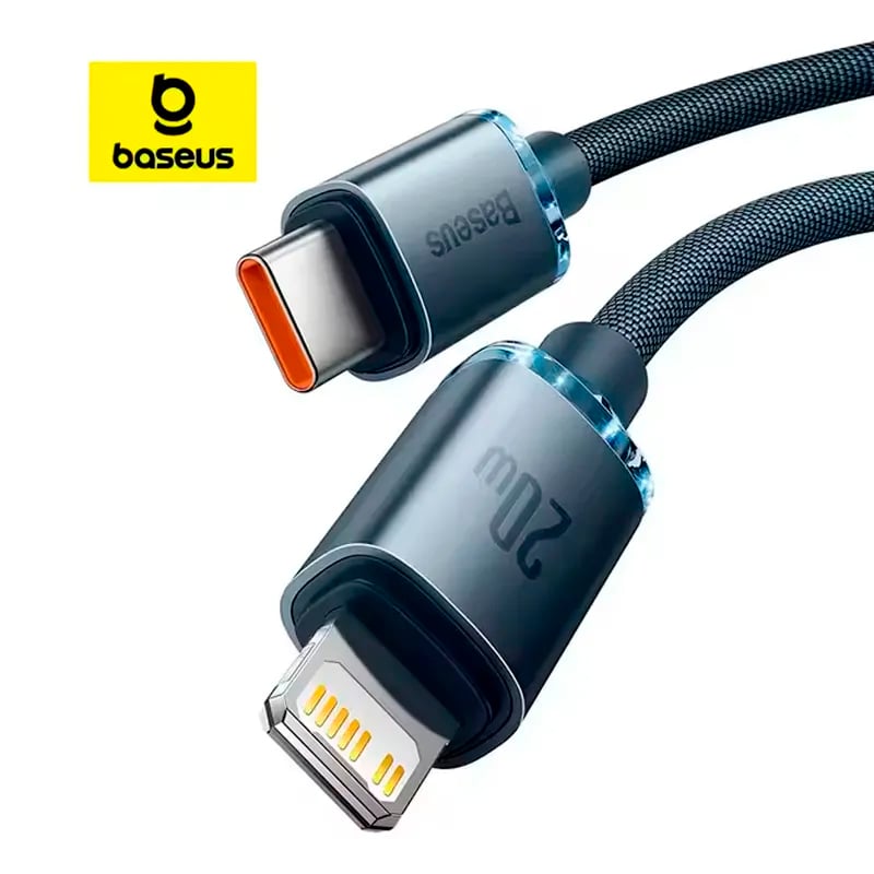 CABLE TIPO C - LIGTHING DE CARGA RÁPIDA 20W TPE PARA IPHONE 1M - 1