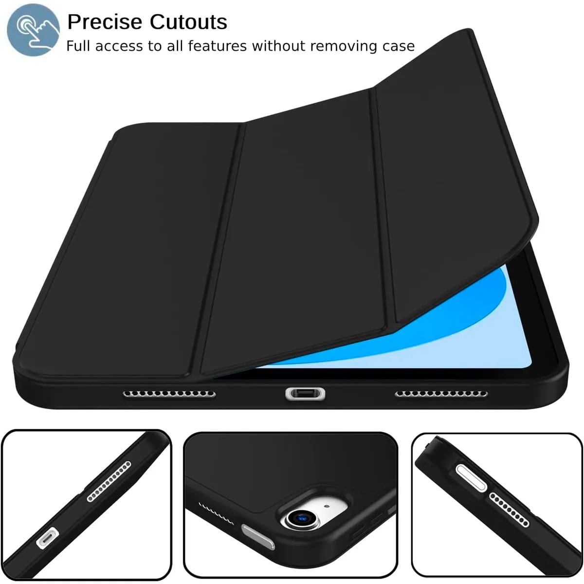 FUNDA CASE IPAD A16 2025  SIN PORTA PENCIL - 1