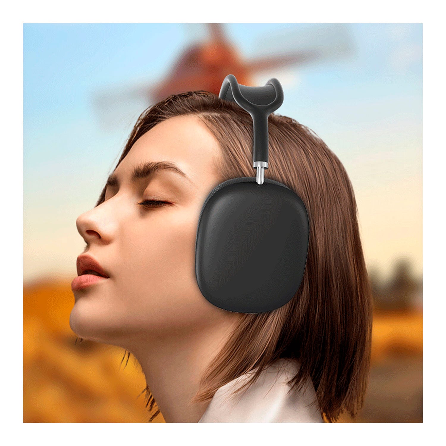 AUDIFONOS INALAMBRICOS - SONIDO EXCELENTE - NEGRO - 1