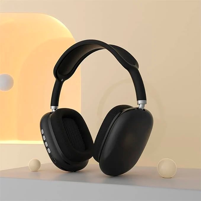 AUDIFONOS INALAMBRICOS - SONIDO EXCELENTE - NEGRO - 2