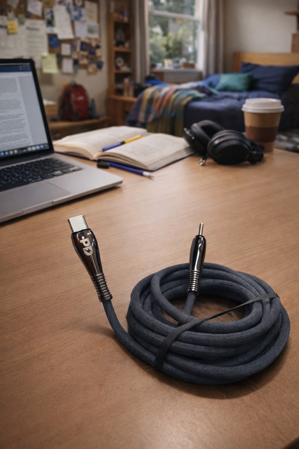 CABLE C A C SUPER CARGA RAPIDA - 100 WATTS - 2 METROS - 1