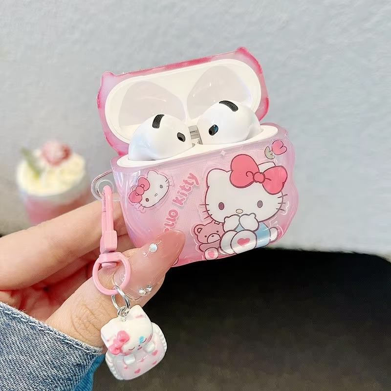 CASE PROTECTOR FUNDA AIRPODS PRO 3ERA GATITA - 1