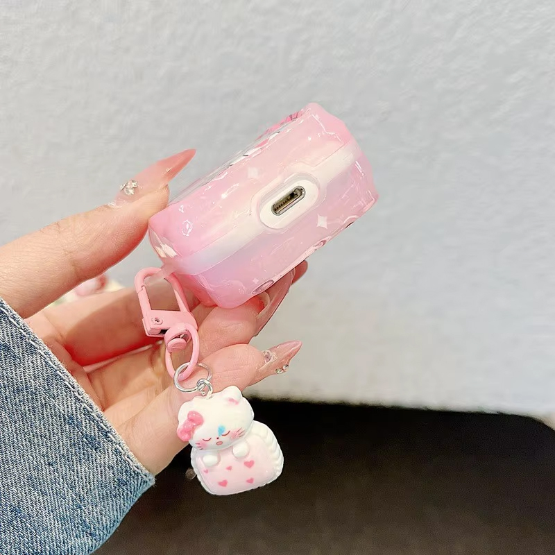 CASE PROTECTOR FUNDA AIRPODS PRO 3ERA GATITA - 2