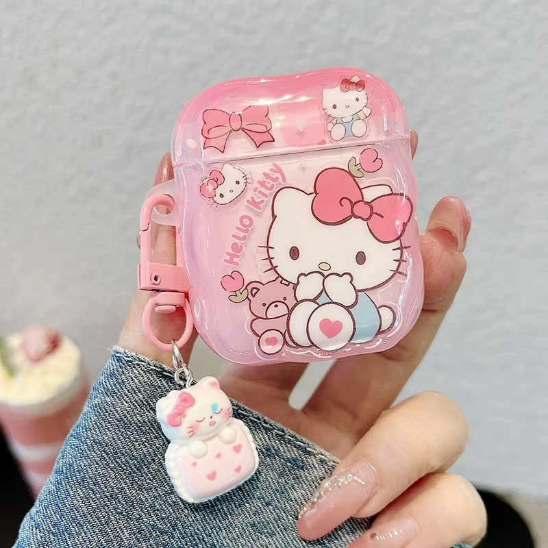 CASE PROTECTOR FUNDA AIRPODS PRO 3ERA GATITA - 3