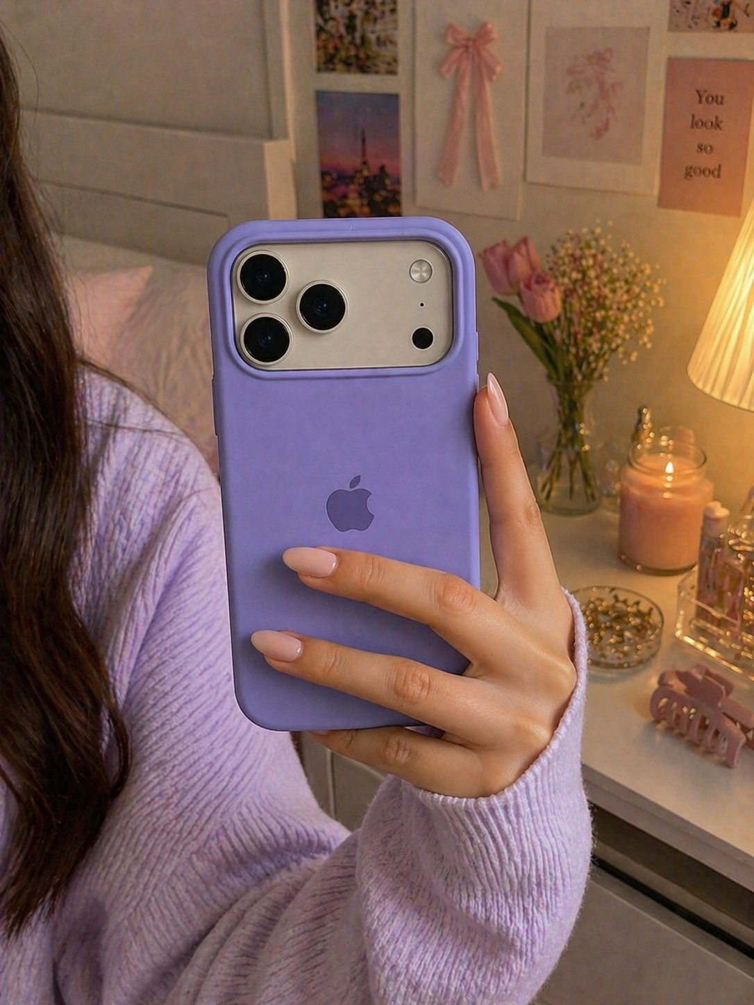 CASE FUNDA IPHONE 17 PRO MAX - LILA - 1