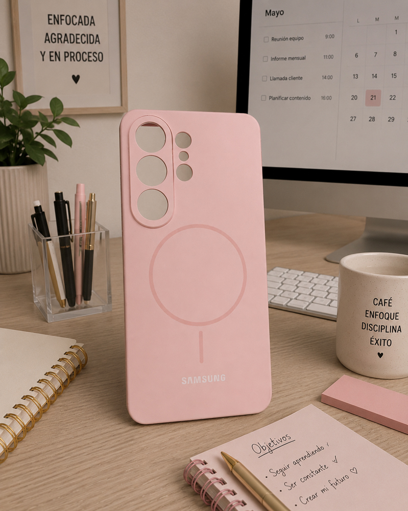 CASE SAMSUNG S26 ULTRA CON MAGSAFE PALO ROSA - 1