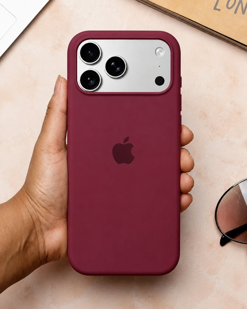 CASE FUNDA IPHONE 17 PRO MAX - VINO - 2