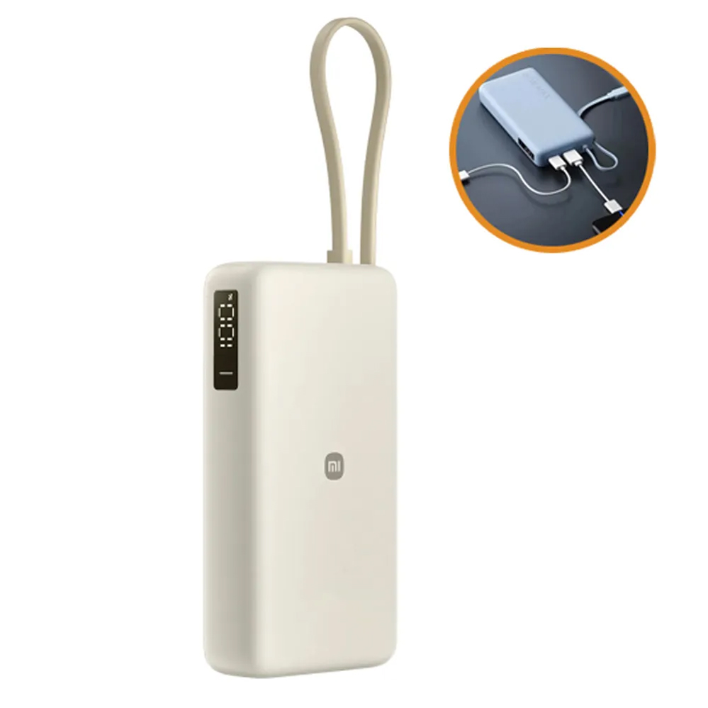 POWER BANK XIAOMI 20000MAH CARGA RÁPIDA 67W TIPO C - 2