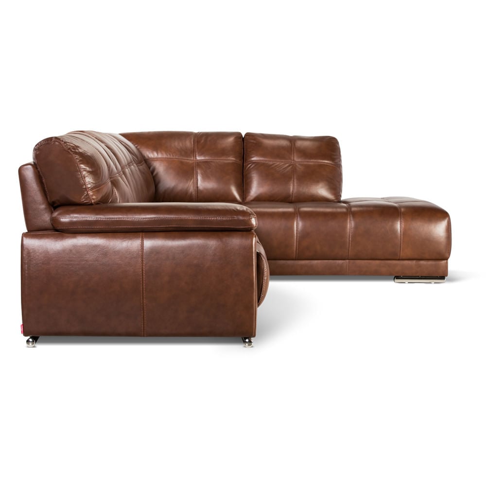 ROSEN SECCIONAL 6974 DERECHO CUERO CARAMELO - 3