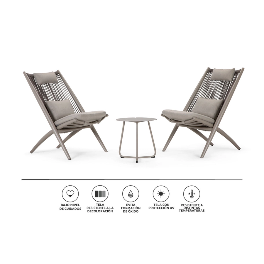 SET BALCON LUMBARDA 3 PZS - 2