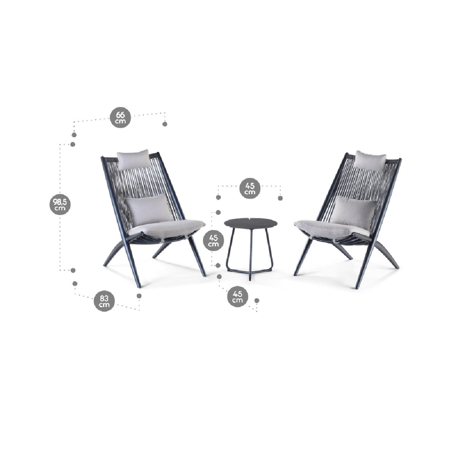 SET BALCON LUMBARDA 3 PZS - 7