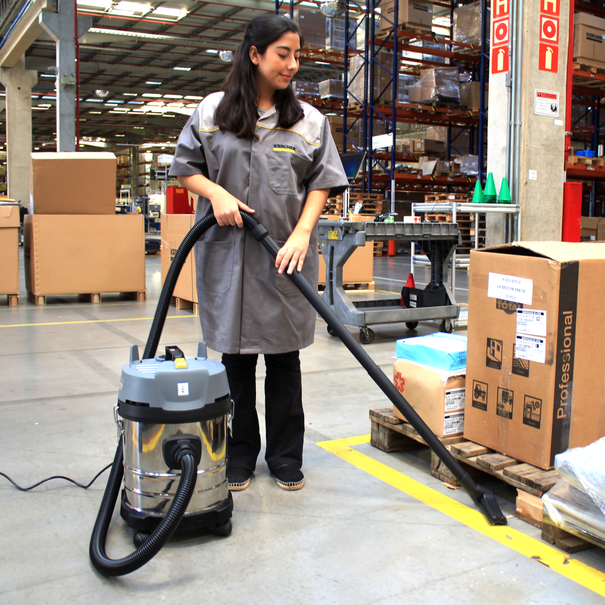ASPIRADORA EN SECO Y HUMEDO NT20/1 1400W 20L KARCHER - 7