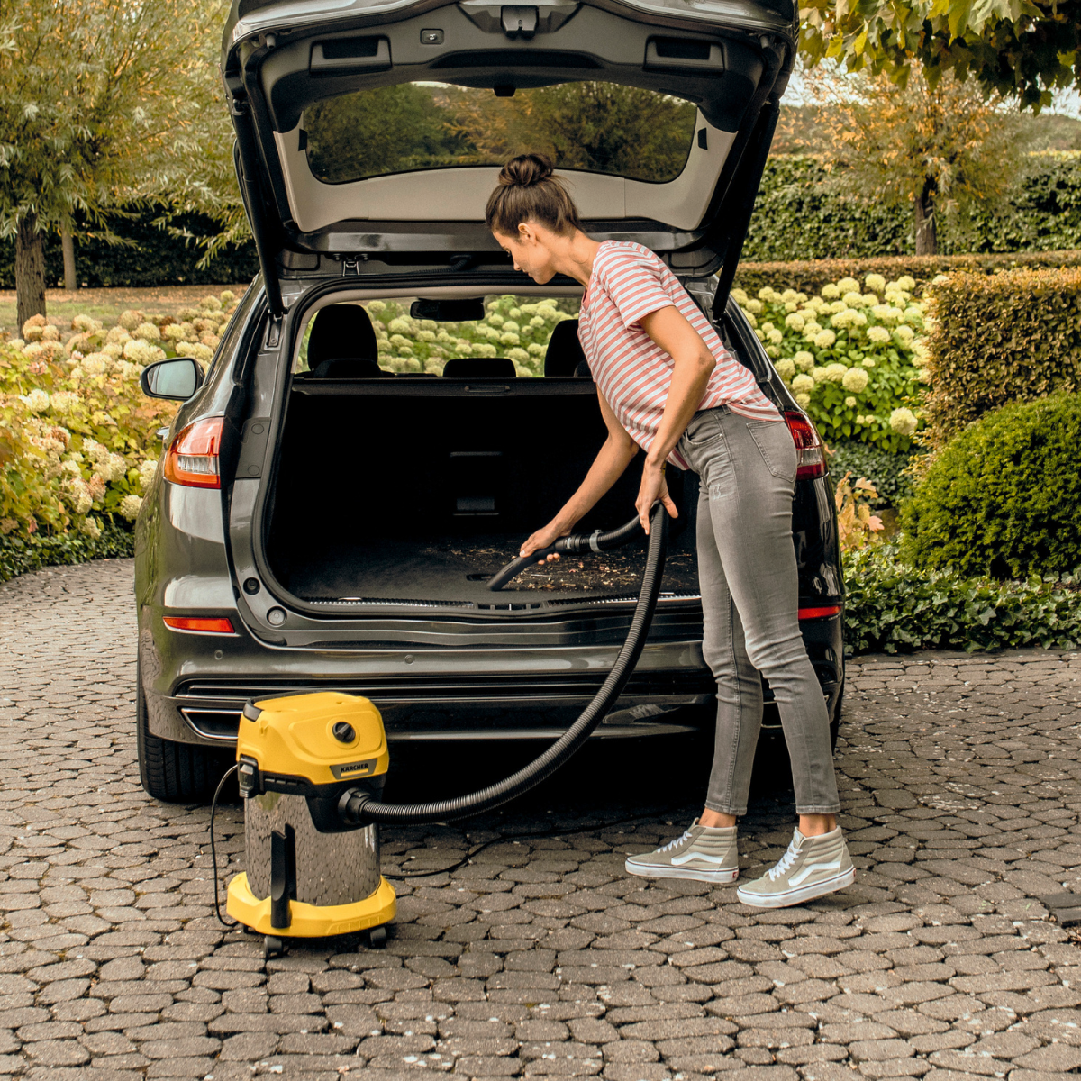ASPIRADORA DE POLVO Y AGUA WD3S 1000W 17L KARCHER - 4