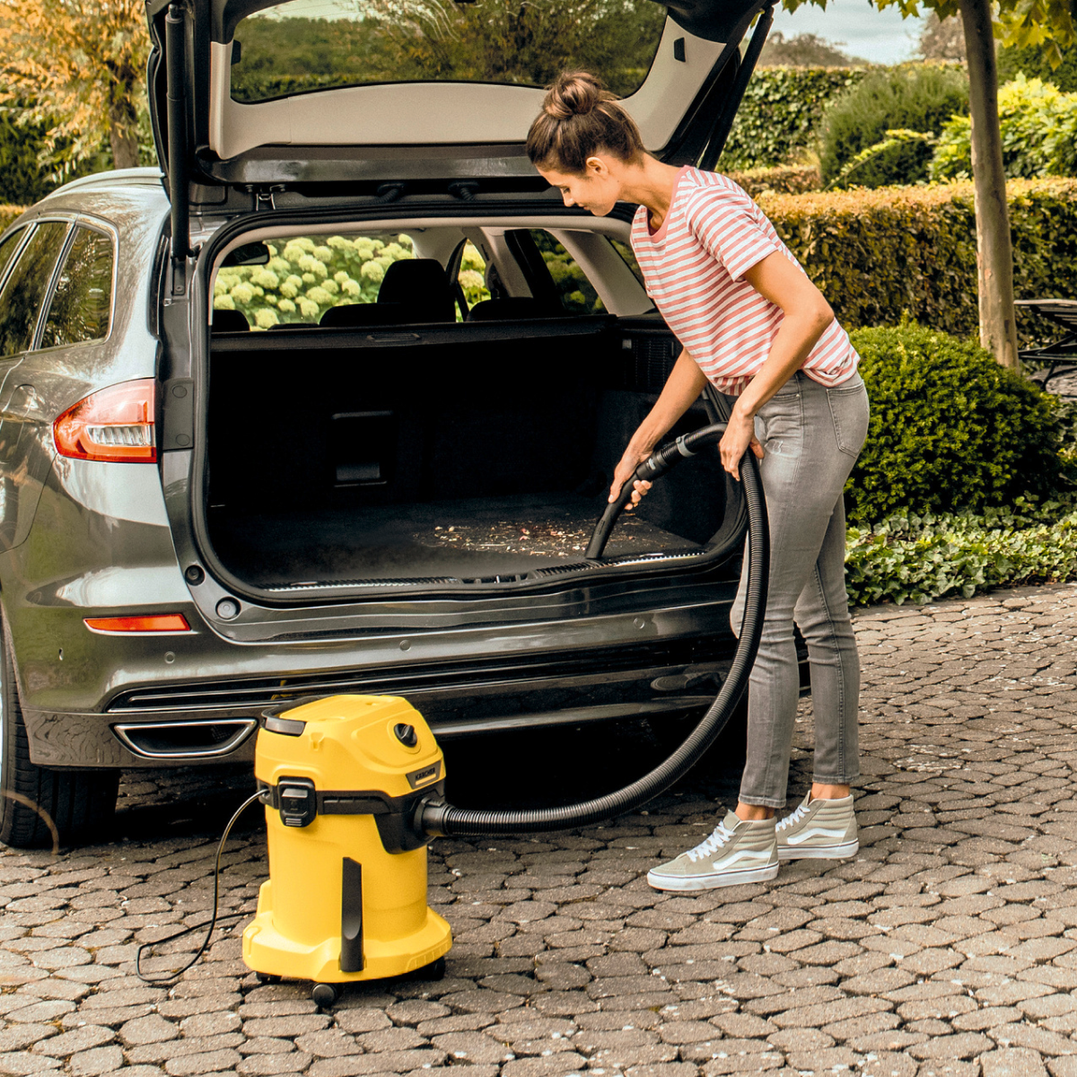 ASPIRADORA DE POLVO Y AGUA WD3 1000W 17L KARCHER - 4