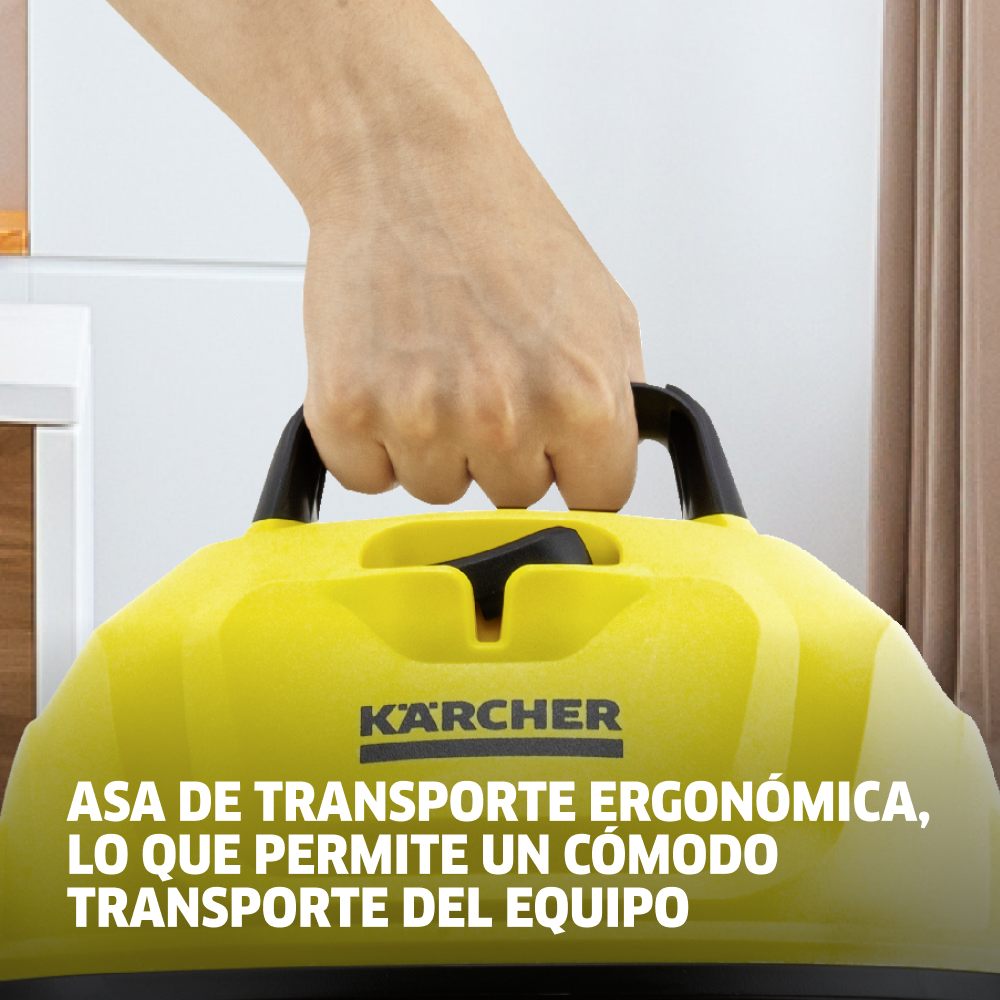 ASPIRADORA DE POLVO Y AGUA WD1 1200W 15L KARCHER - 7