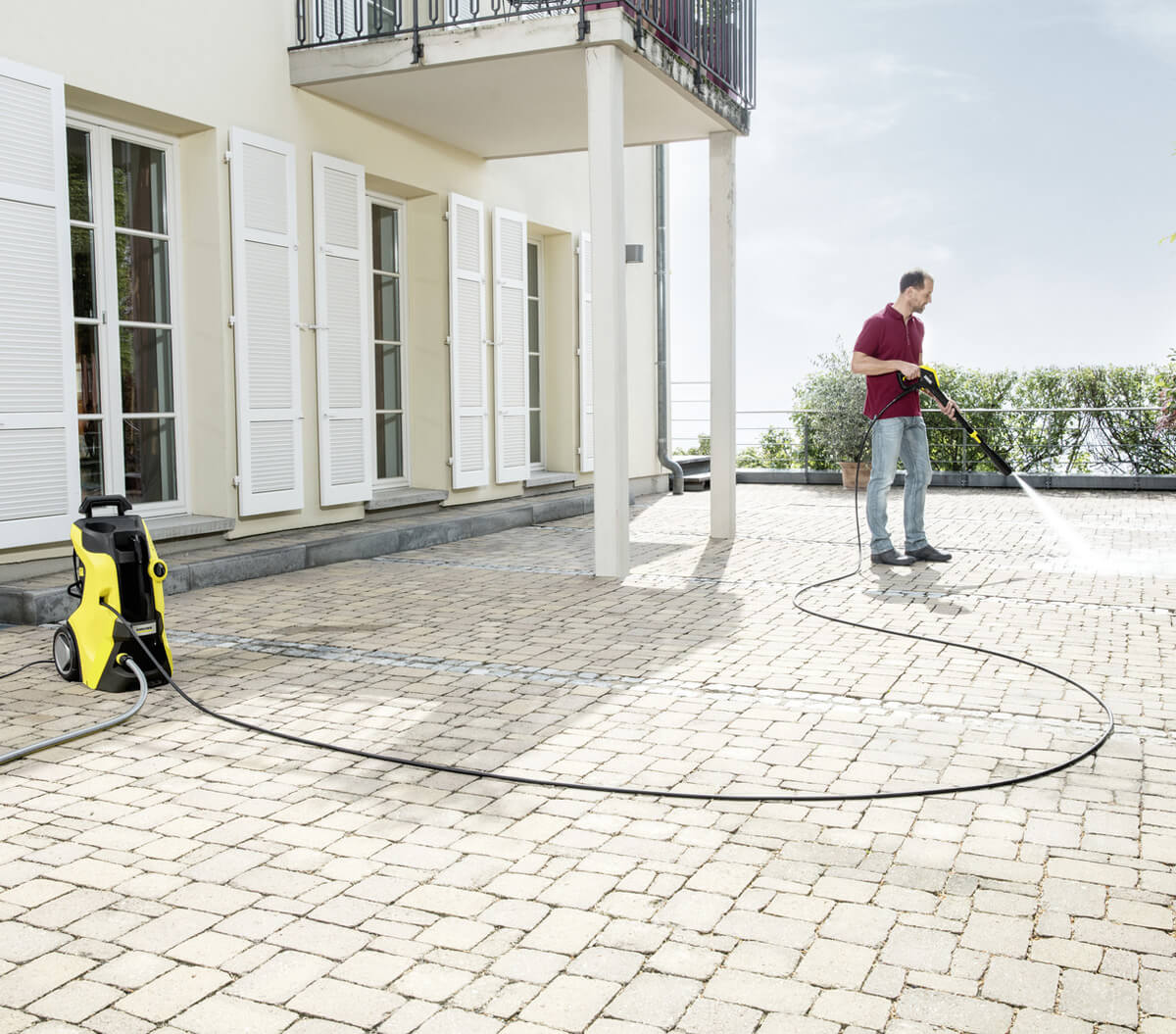 MANGUERA DE ALTA PRESIÓN PARA HIDROLAVADORA K2 A K4 KARCHER - 4