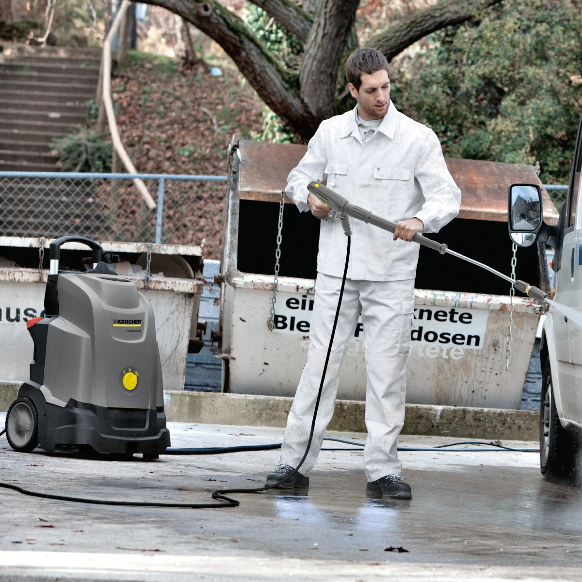 HIDROLAVADORA DE AGUA CALIENTE HDS5/13 2500W 125BAR KARCHER - 2