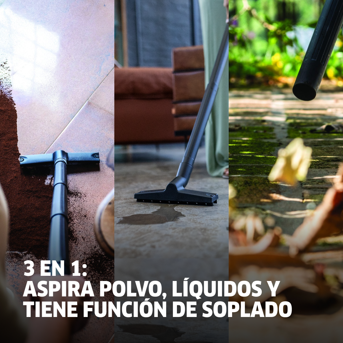 ASPIRADORA DE POLVO Y AGUA WDL1S 1000W 12L KARCHER - 5