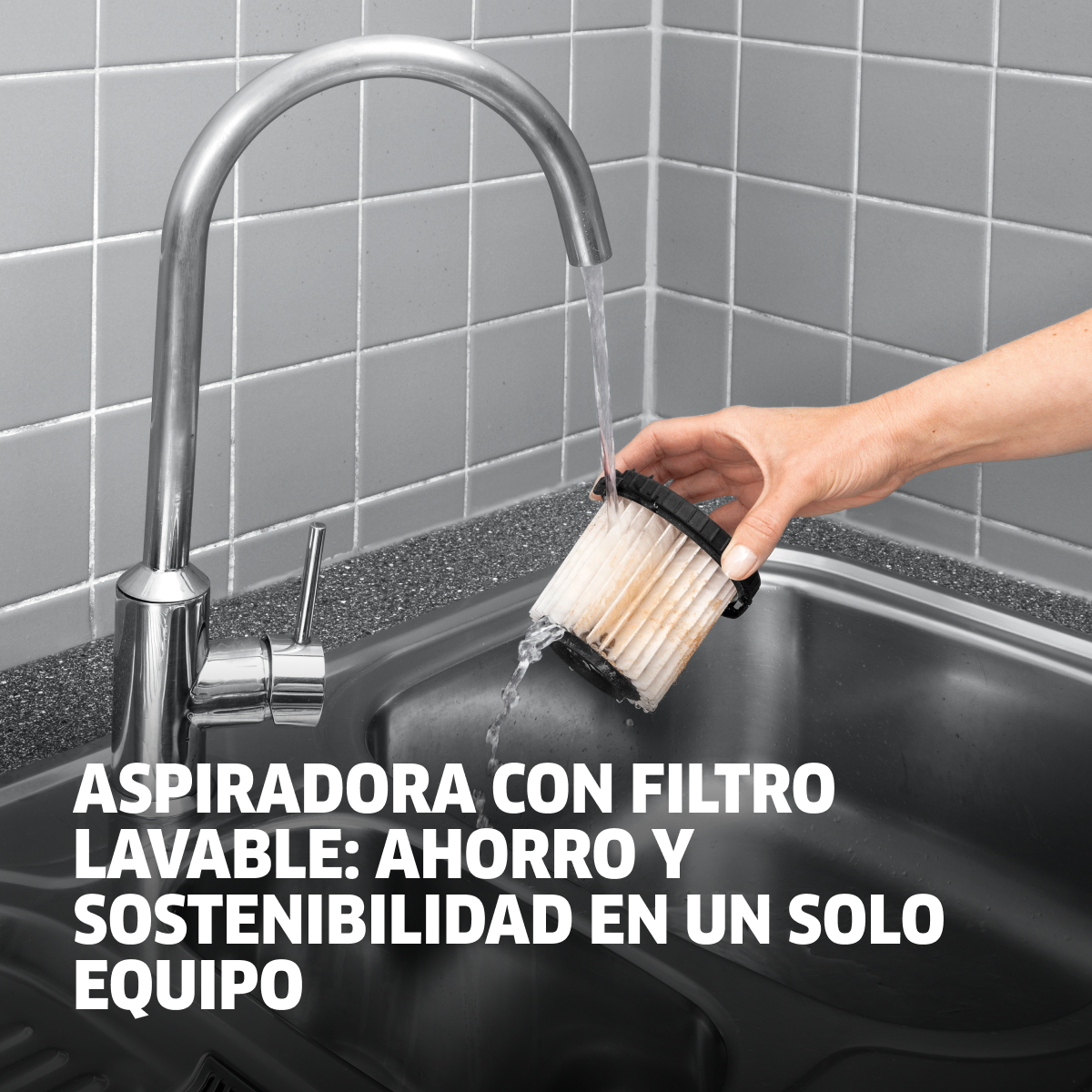 ASPIRADORA DE POLVO Y AGUA WDL1S 1000W 12L KARCHER - 6