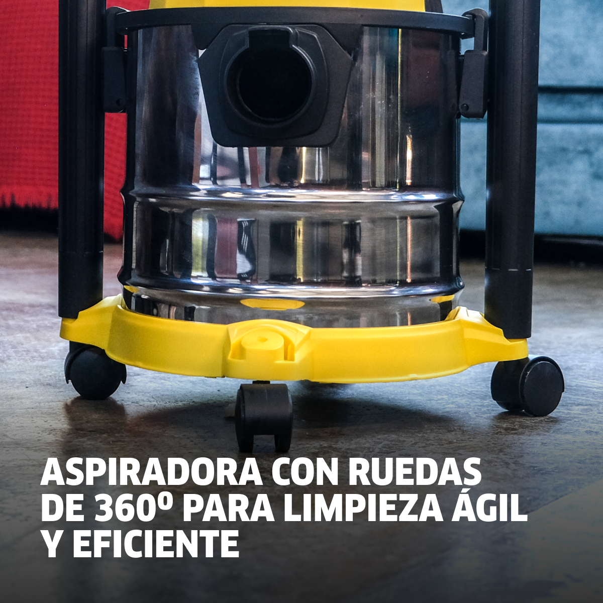 ASPIRADORA DE POLVO Y AGUA WDL1S 1000W 12L KARCHER - 7