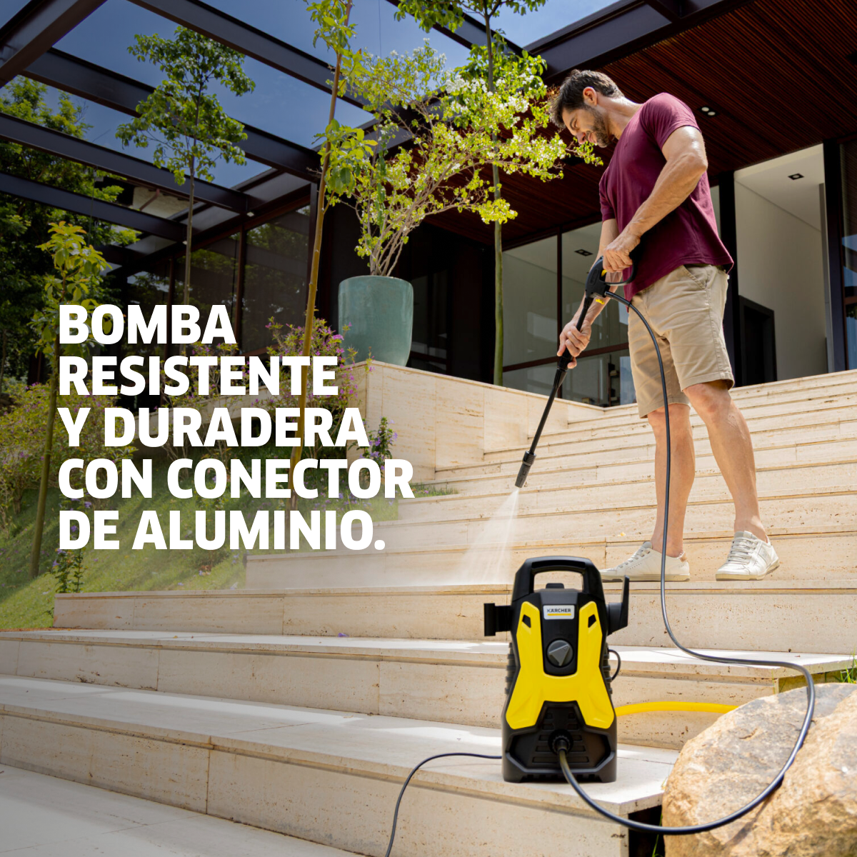HIDROLAVADORA PRÁCTICA 1200W 103BAR KARCHER - 7