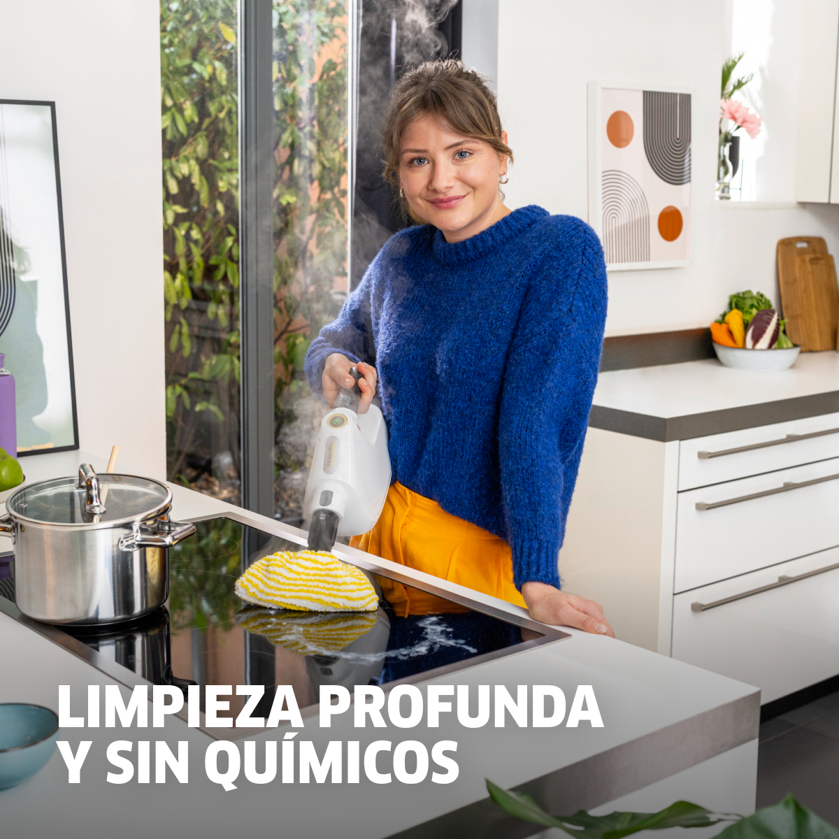 LIMPIADORA A VAPOR SC1 MULTI Y UP 1300W 200ML KARCHER - 4