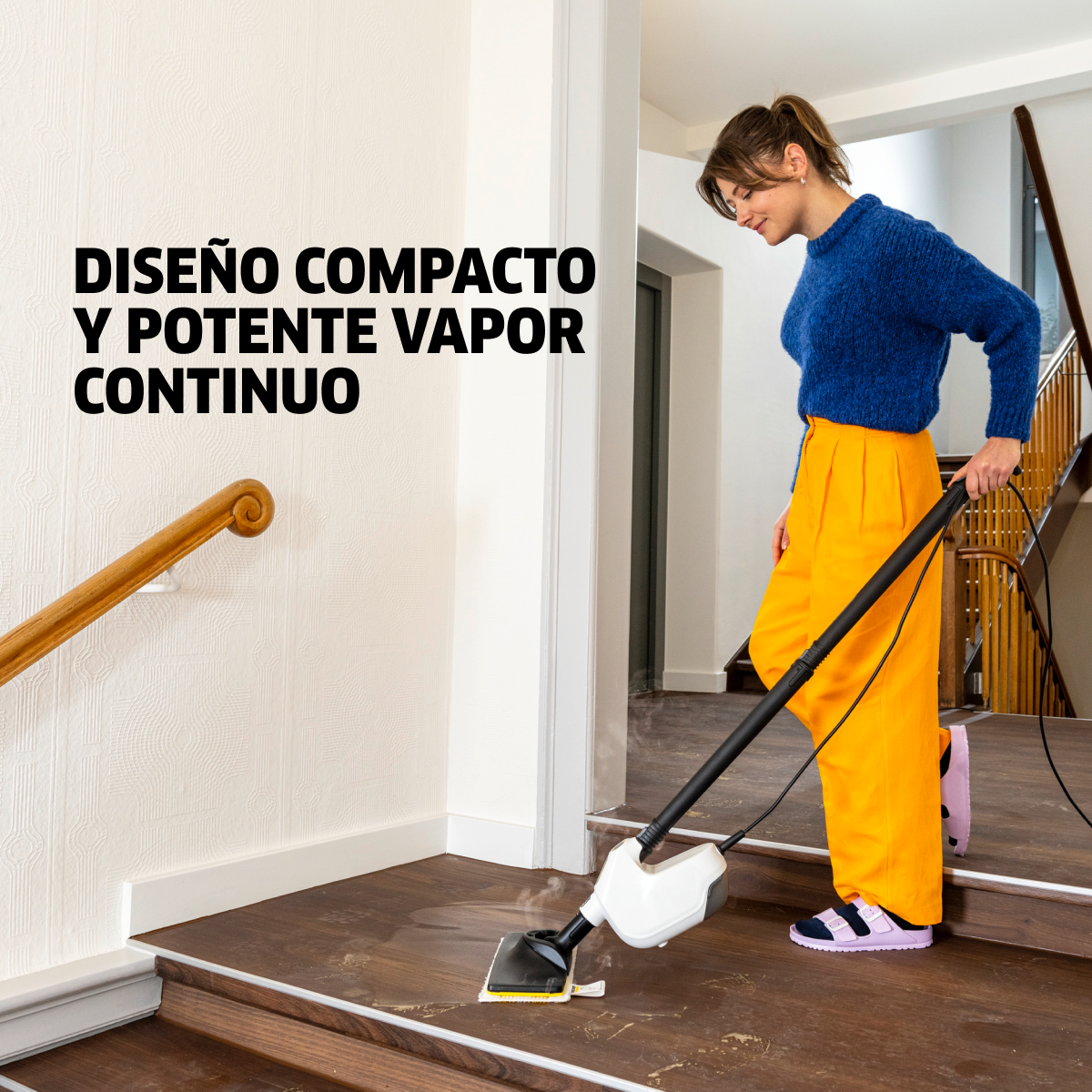 LIMPIADORA A VAPOR SC1 MULTI Y UP 1300W 200ML KARCHER - 7