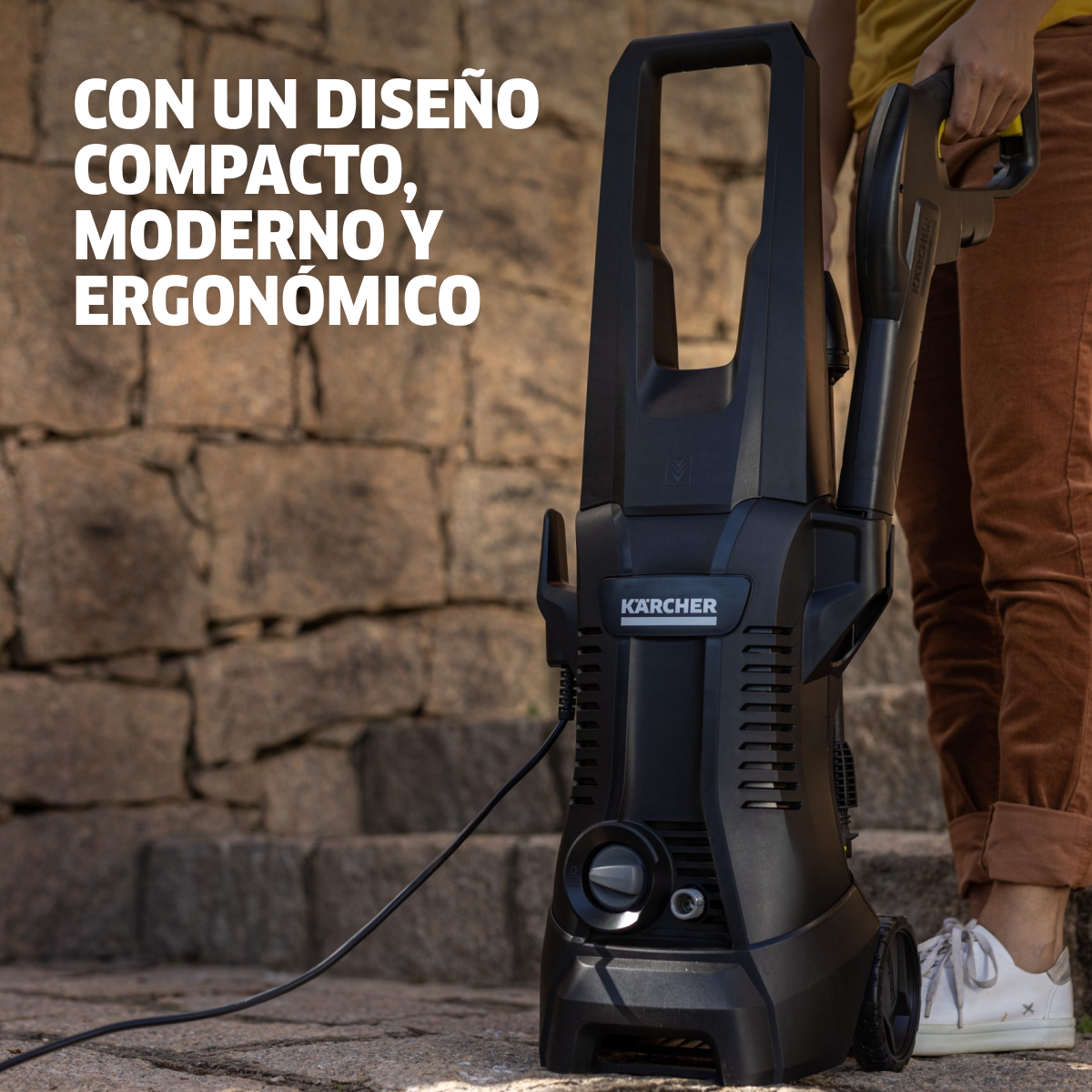 HIDROLAVADORA K2 CAR BLACK 1200W 110BAR KARCHER - 5