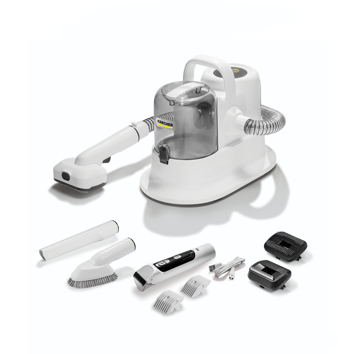ASPIRADORA Y CORTAPELOS PARA MASCOTAS PET CLEAN 300W KARCHER - 1
