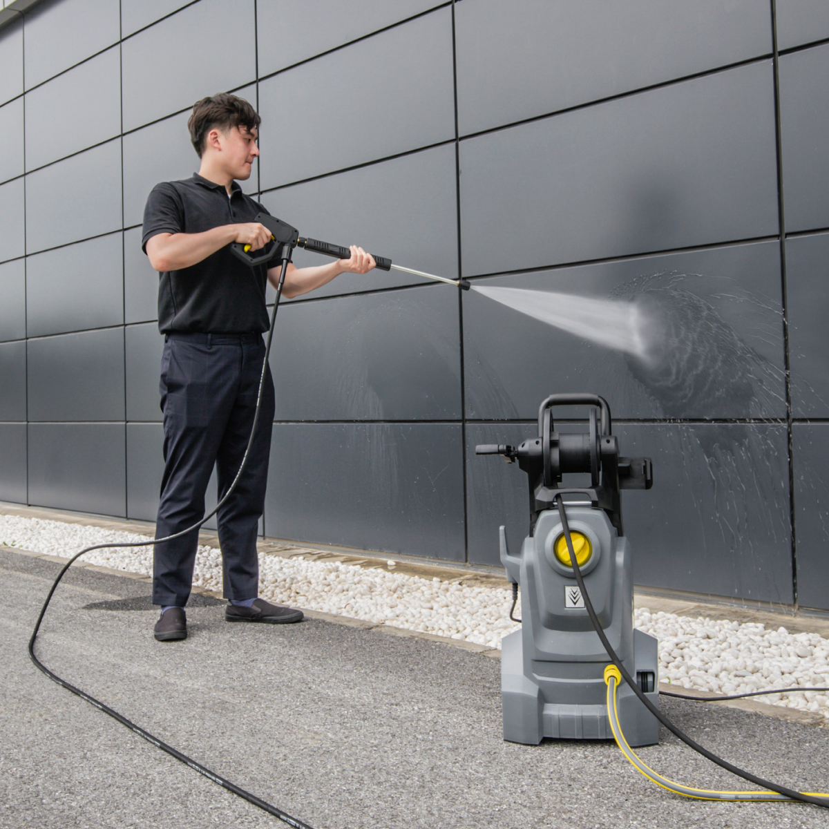 HIDROLAVADORA DE AGUA FRIA HD4/10 1800W 100BAR KARCHER - 3