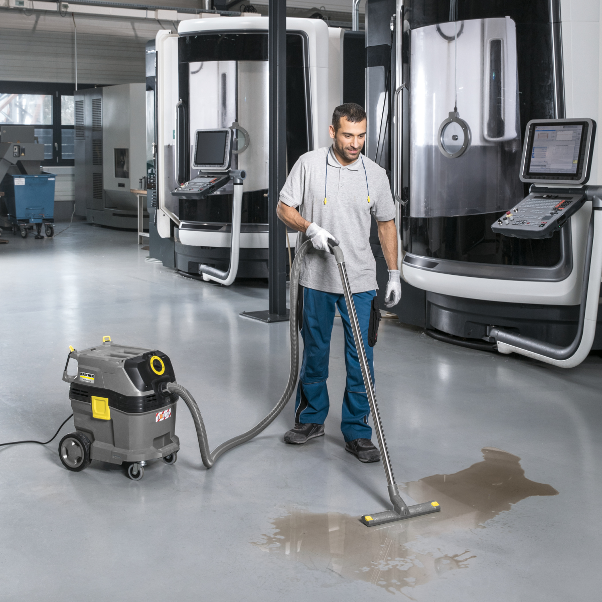 ASPIRADORA EN SECO Y HUMEDO NT30/1 TACT 1380W 30L KARCHER - 5
