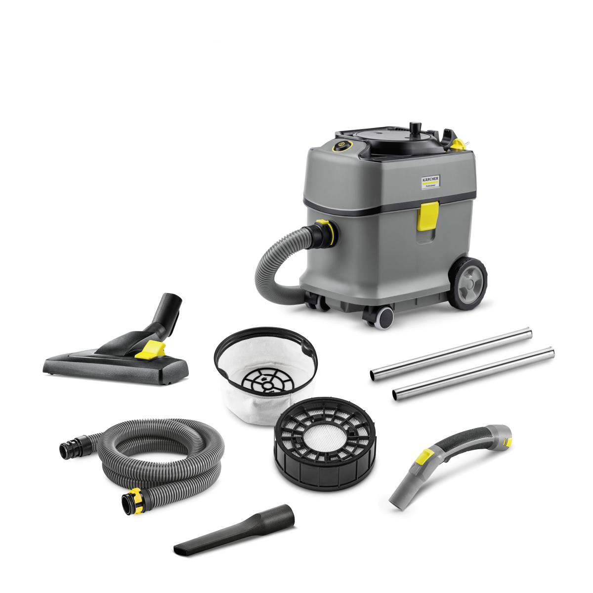 ASPIRADORA EN SECO T15/1 ADV HEPA 585W 15L KARCHER - 1