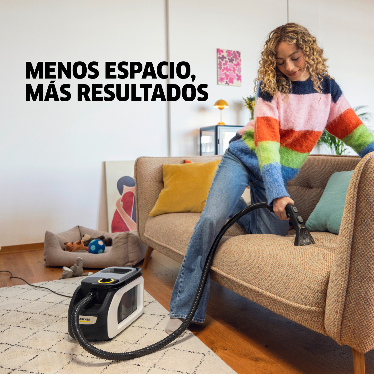 LAVA TAPICES SE3 COMPACT HOME FLOOR 500W 2.9L KARCHER - 4