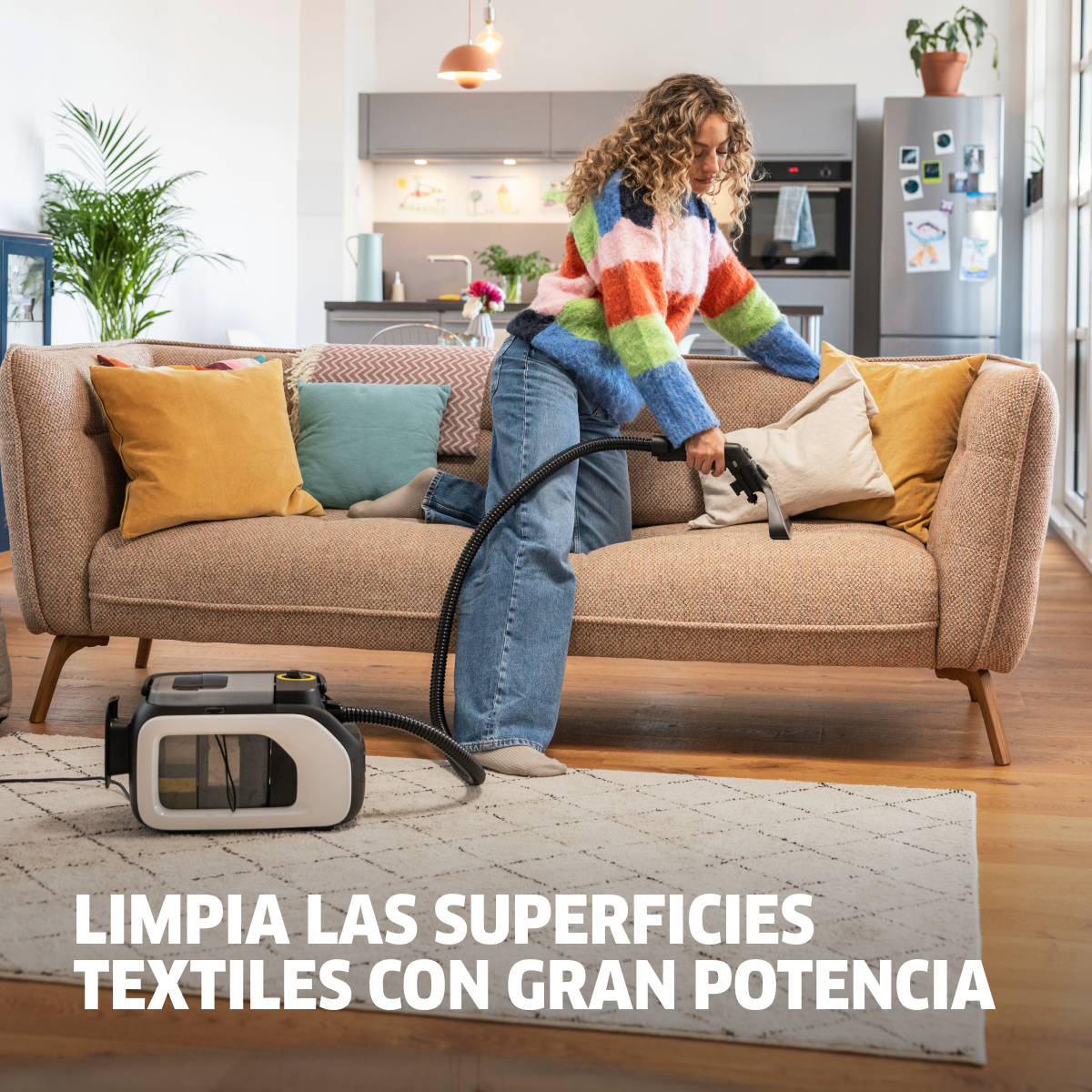 LAVA TAPICES SE3 COMPACT HOME FLOOR 500W 2.9L KARCHER - 5