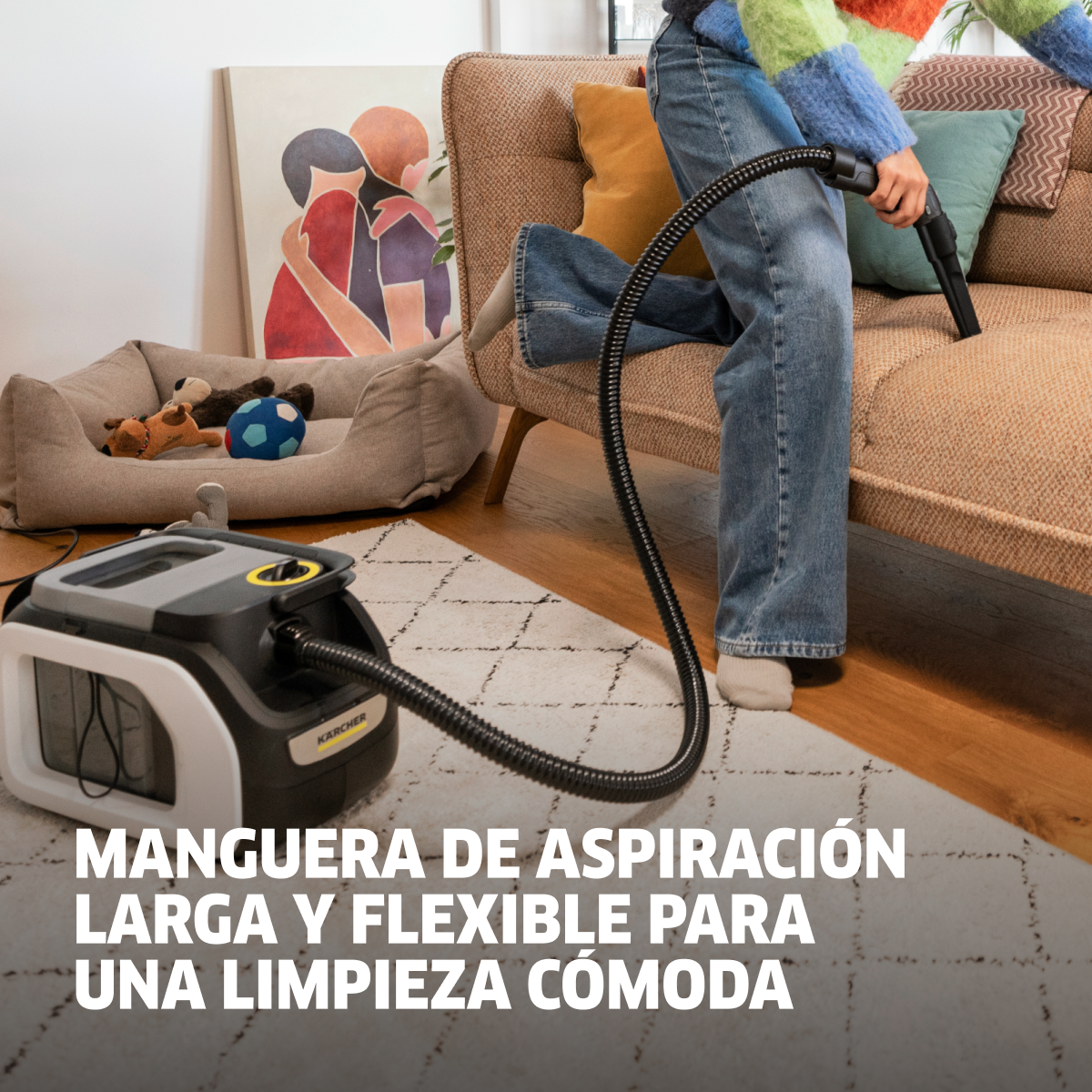 LAVA TAPICES SE3 COMPACT HOME FLOOR 500W 2.9L KARCHER - 7
