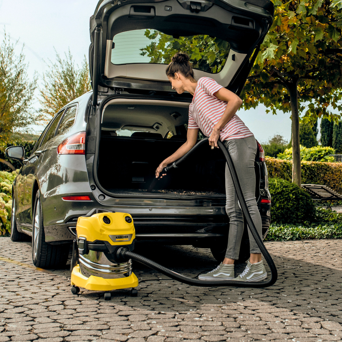 ASPIRADORA DE POLVO Y AGUA WD4S 1000W 20L KARCHER - 4