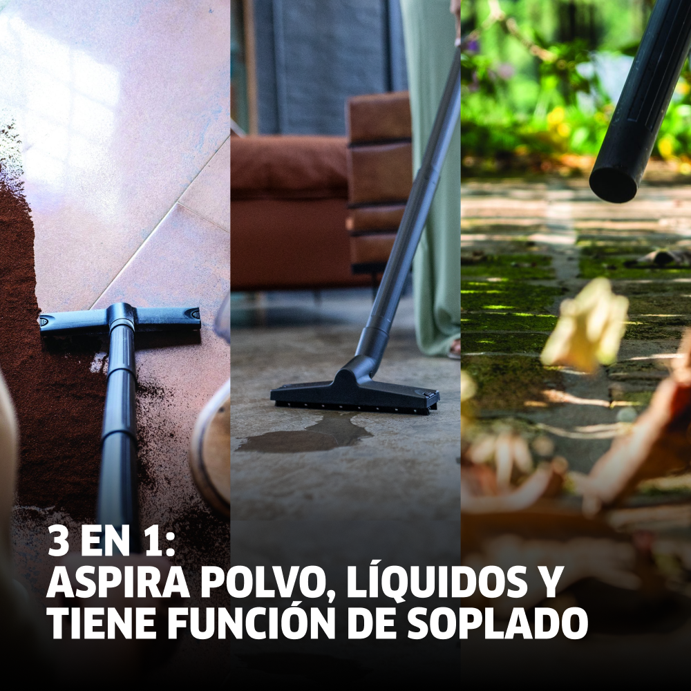 ASPIRADORA DE POLVO Y AGUA WDL1 1000W 10L KARCHER - 5