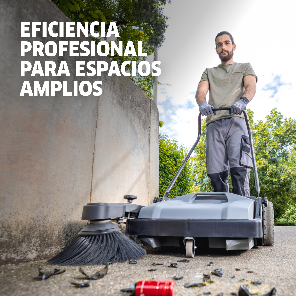 BARREDORA DE EMPUJE KM70/15 MANUAL 15L KARCHER - 4
